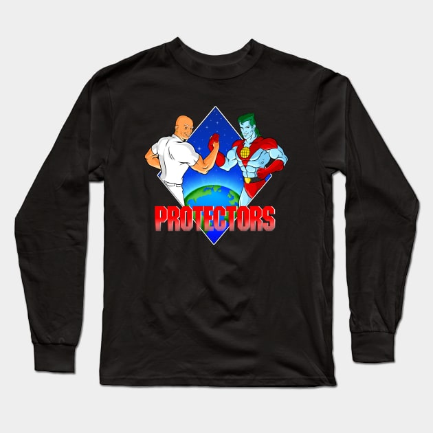 Protectors Long Sleeve T-Shirt by sk8rDan